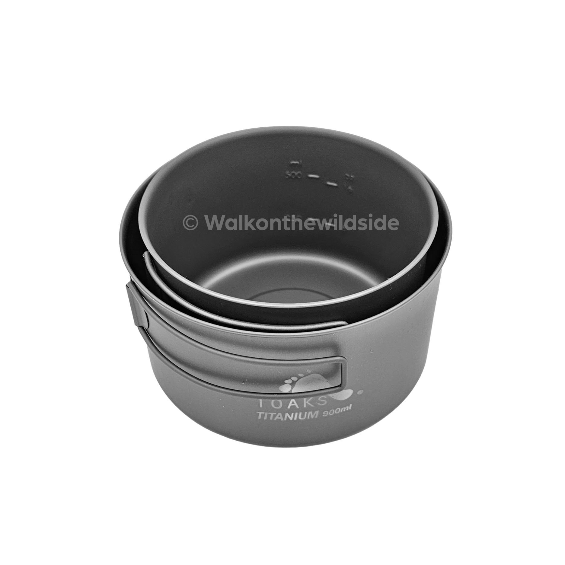 Toaks Pot 900 D-130 mit Pot 700 D-115 darin